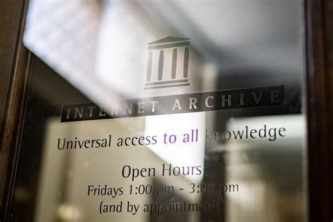 The Internet Archive's last.